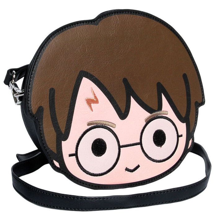 KARACTERMANIA Sac bandoulière urbain petit Chibi Harry Potter 21 cm, avec silhouette du personnage, compartiment unique à fermeture éclair