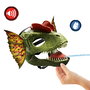 Mattel Jurassic World - Masque Dilophosaurus Lanceur d'Eau avec Sons Hxf55 - Masque de Dinosaure avec Collier Déployable - Fonctionne en Français - Pour Enfants 4 Ans et Plus