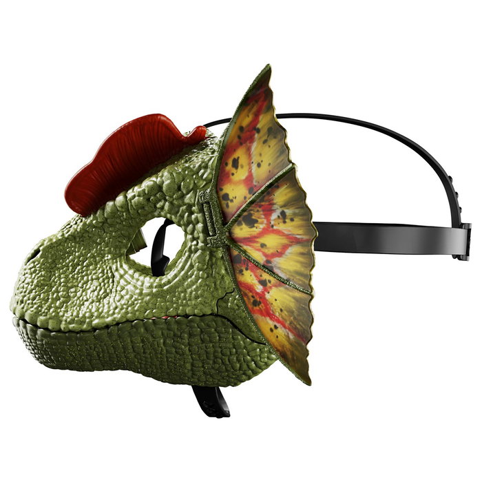 Mattel Jurassic World - Masque Dilophosaurus Lanceur d'Eau avec Sons Hxf55 - Masque de Dinosaure avec Collier Déployable - Fonctionne en Français - Pour Enfants 4 Ans et Plus Mattel Jurassic World - Masque Dilophosaurus Lanceur d'Eau avec Sons Hxf55 - Masque de Dinosaure avec Collier Déployable - Fonctionne en Français - Pour Enfants 4 Ans et Plus