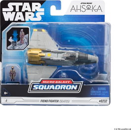 Jazwares Star Wars Véhicule Moyen Fiend Fighter avec Star Navigator 13 cm