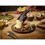 Severin RG2360 Appareil à raclette compact 4 personnes, plaque 24x24 cm antiadhésive, 800 W, poêlons extra profonds 20 mm
