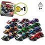 Lego 71049 Boîte de 36 Minifigures Voitures de Course F1 à Collectionner - Série Complète de 6 Ans et Plus