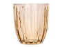 Vivalto Verre à Eau Rayures 300 ml Ambre 8,5x9,5x8,5 cm (Set de 24)