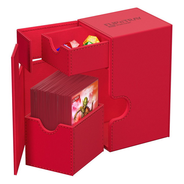 Ultimate Guard Flip'n'Tray 80+ Xenoskin - Rouge