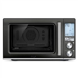 Sage SMO870BST4EEU1 Micro-ondes Combi Wave 3 en 1 avec four à convection et air fryer, acier inoxydable noir