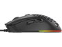 Sandberg FlexCover 6D Souris Gaming avec 12800 DPI, Design Interchangeable et Rétroéclairage LED