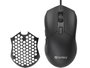 Sandberg FlexCover 6D Souris Gaming avec 12800 DPI, Design Interchangeable et Rétroéclairage LED