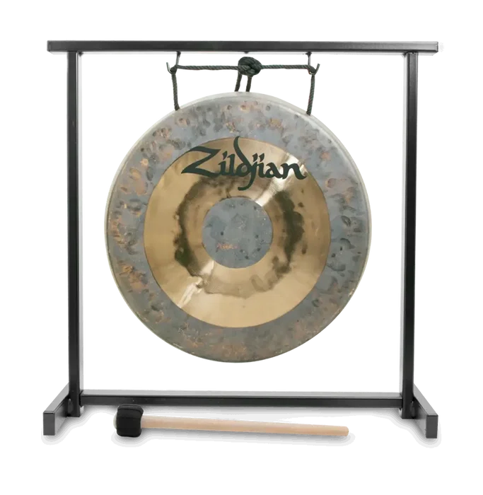 ZILDJIAN Gong 12 pol Traditionnel avec Set de Support ZILDJIAN Gong 12 pol Traditionnel avec Set de Support
