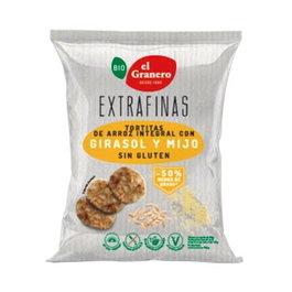 EL GRANERO Tortitas de arroz integral extrafinas