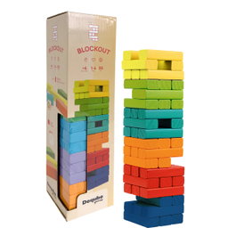 DEQUBE Blockout Colores Madera D00333 en bois FSC