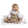 Muñecas Guca Poupée Reborn Ginebra 42 cm avec Cheveux Naturels Réf. 10320 +6 ans