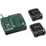 Metabo BS 14,4V avec 2 batteries et maletín