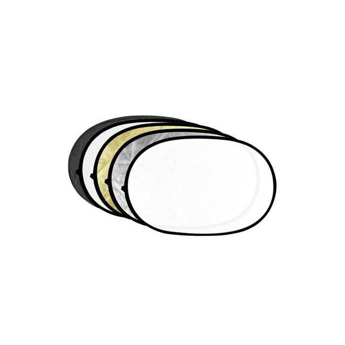 Godox RFT-05 Kit de réflecteurs 5-en-1 pliable 150 x 200 cm Godox RFT-05 Kit de réflecteurs 5-en-1 pliable 150 x 200 cm
