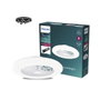 Philips Amigo Ventilateur de plafond blanc avec diffuseur effet étoilé ø48,5 cm