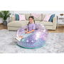 Bestway Fauteuil Gonflable Géant Paillettes 114x112x66 cm +6 Ans Intérieur et Jardin 75115