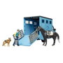 Bruder Mercedes Benz Sprinter Transport Équin avec Cheval Jouet ABS 43 cm
