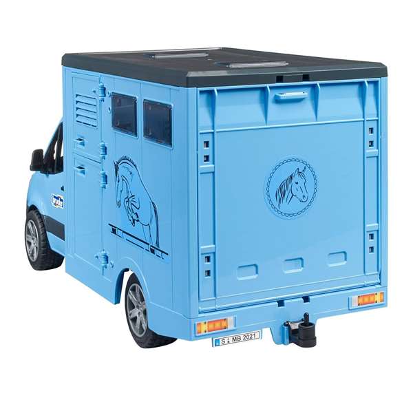 Bruder Mercedes Benz Sprinter Transport Équin avec Cheval Jouet ABS 43 cm Bruder Mercedes Benz Sprinter Transport Équin avec Cheval Jouet ABS 43 cm