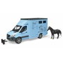 Bruder Mercedes Benz Sprinter pour transport équin avec cheval