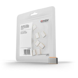 Lindy Bloqueurs de port USB Type C, orange, 10 pièces