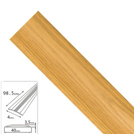 WOLFPACK LINEA PROFESIONAL Couvre-joint adhésif pour moquettes métal chêne 98,5 cm