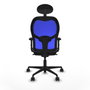 Piqueras y Crespo Chaise de Bureau 2D036N1 Gris foncé