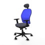 Piqueras y Crespo Chaise de Bureau 2D036N1 Gris foncé