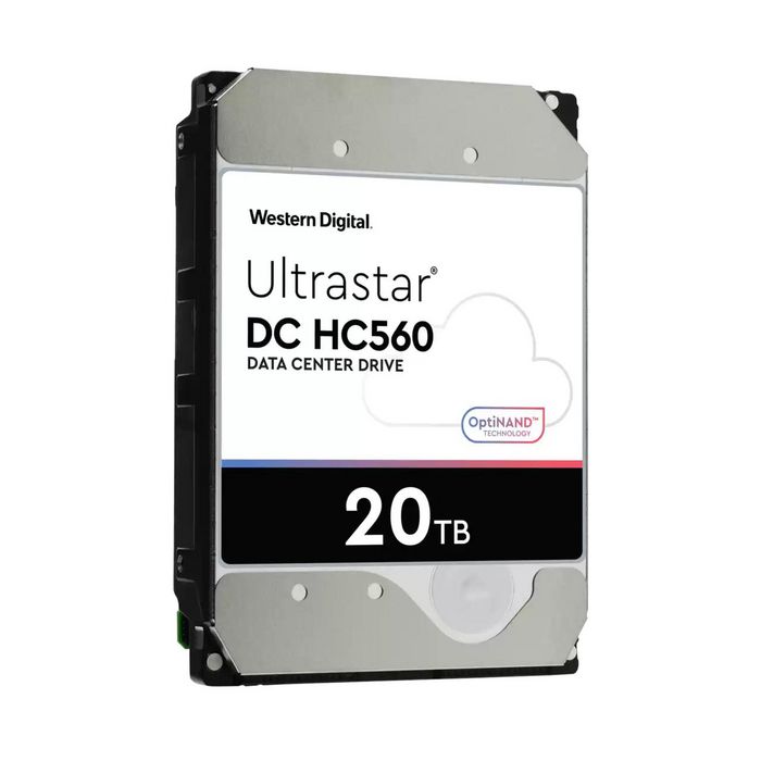 Western Digital Ultrastar DC HC560 20 To 3,5 pouces SATA Western Digital Ultrastar DC HC560 20 To 3,5 pouces SATA