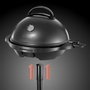 Russell Hobbs 22460-56 Grill électrique pour intérieur et extérieur George Foreman avec plaque antiadhésive grande et système d'évacuation des graisses