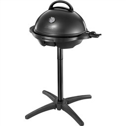 Russell Hobbs 22460-56 Grill électrique pour intérieur et extérieur George Foreman avec plaque antiadhésive grande et système d'évacuation des graisses