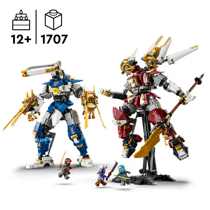 Lego Nintendo 71870 Les Robots Titan Jumeaux - Jeu de Construction pour Ados dès 12 Ans avec Figurines Articulées - Décoration