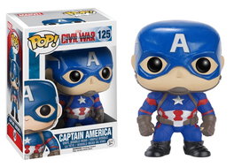 Funko POP! Marvel Civil War Captain America Bobble Head