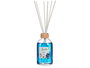 Acorde Mikado 100 ml avec tige diffuseur bleu verre bois 5,5 x 21,3 x 5,5 cm (Set de 12)