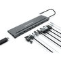Conceptronic DONN17G Station d'accueil 12-en-1 USB-C Gris