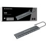 Conceptronic DONN17G Station d'accueil 12-en-1 USB-C Gris