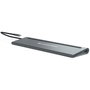 Conceptronic DONN17G Station d'accueil 12-en-1 USB-C Gris