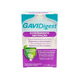 GAVIDIGEST ESTREÑIMIENTO 30 Capsules