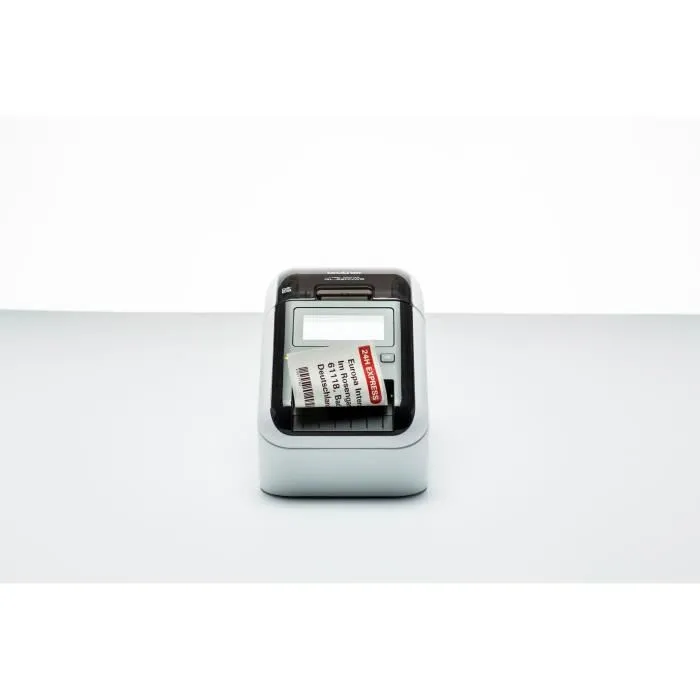 Brother QL-820NWBc - Imprimante d'étiquettes professionnelle avec Wi-Fi, Ethernet, Bluetooth - Impression thermique directe sans encre Brother QL-820NWBc - Imprimante d'étiquettes professionnelle avec Wi-Fi, Ethernet, Bluetooth - Impression thermique directe sans encre
