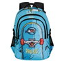 PRODG Mochila Run. Plus FAN Eye - Sac à dos grande capacité avec port USB, matériau Ripstop et dos aéré - 44x34x21 cm