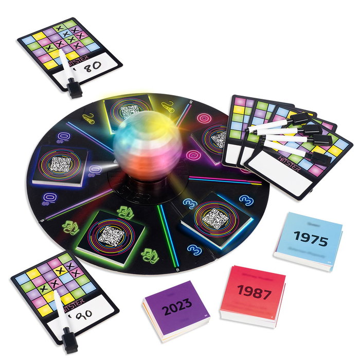 Diset Hitster Bingo - Jeu de société musical interactif