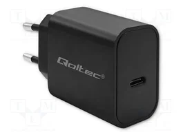 QOLTEC Chargeur USB 20W avec port USB C Power Delivery