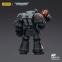 Joy Toy (CN) Warhammer 40,000 Black Templars Terminator 2 avec Power Fist et Storm Bolter, 14 cm