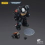 Joy Toy (CN) Warhammer 40,000 Black Templars Terminator 2 avec Power Fist et Storm Bolter, 14 cm