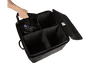 GATOR 4X Par 64 Led Housse Renforcée en Nylon avec Roues