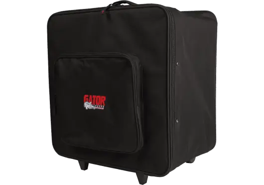 GATOR 4X Par 64 Led Housse Renforcée en Nylon avec Roues
