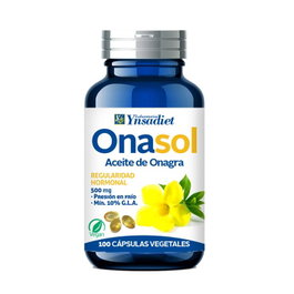 YNSADIET ONASOL Huile d'onagre 500mg + Vitamine E 10mg 100 perles