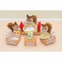 Sylvanian Families Canapé, 2 fauteuils et table basse