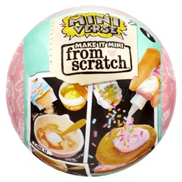 MGA's Miniverse Make It Mini From Scratch - Jeu créatif pour enfants dès 8 ans avec 15 recettes de gâteaux miniatures à créer