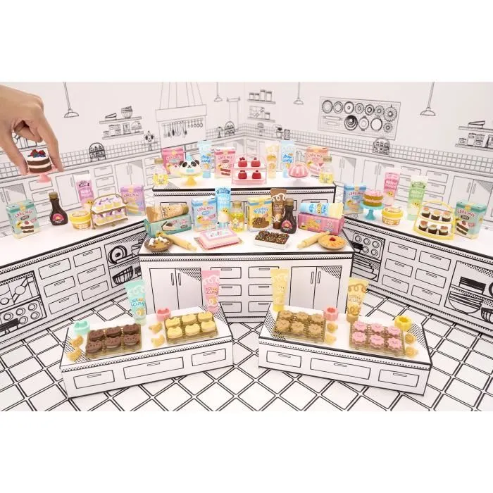 MGA's Miniverse Make It Mini From Scratch - Jeu créatif pour enfants dès 8 ans avec 15 recettes de gâteaux miniatures à créer