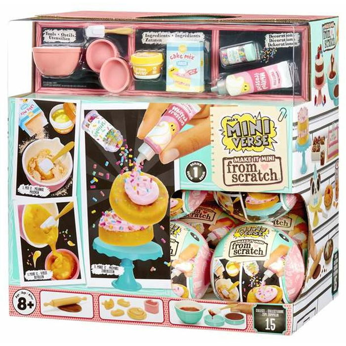 Mga'S Miniverse Make It Mini From Scratch - Kit de loisirs créatifs de pâtisserie miniature