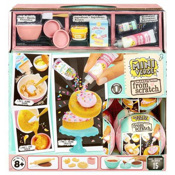 Mga'S Miniverse Make It Mini From Scratch - Kit de loisirs créatifs de pâtisserie miniature